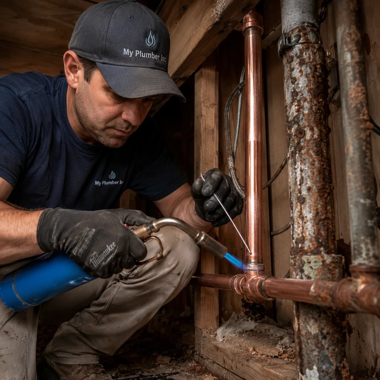 Water, Gas & Drain Repipe